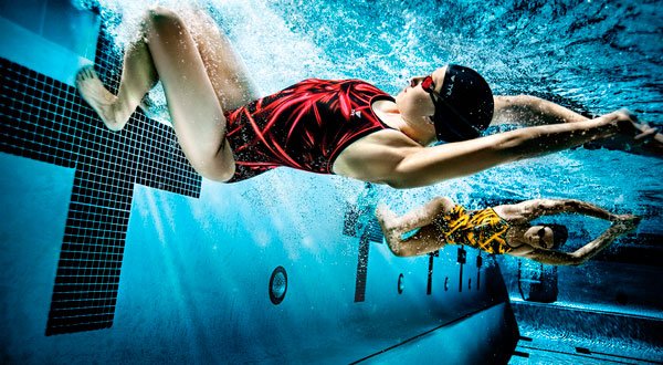 Perder peso rápido com a natação - melhora o processo cardiorrespiratorio foto
