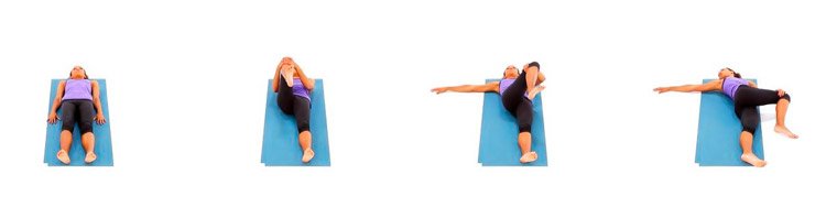 Durma melhor com exercícios de Yoga - apenas 3 minutos- Postura da torção de coluna deitada foto